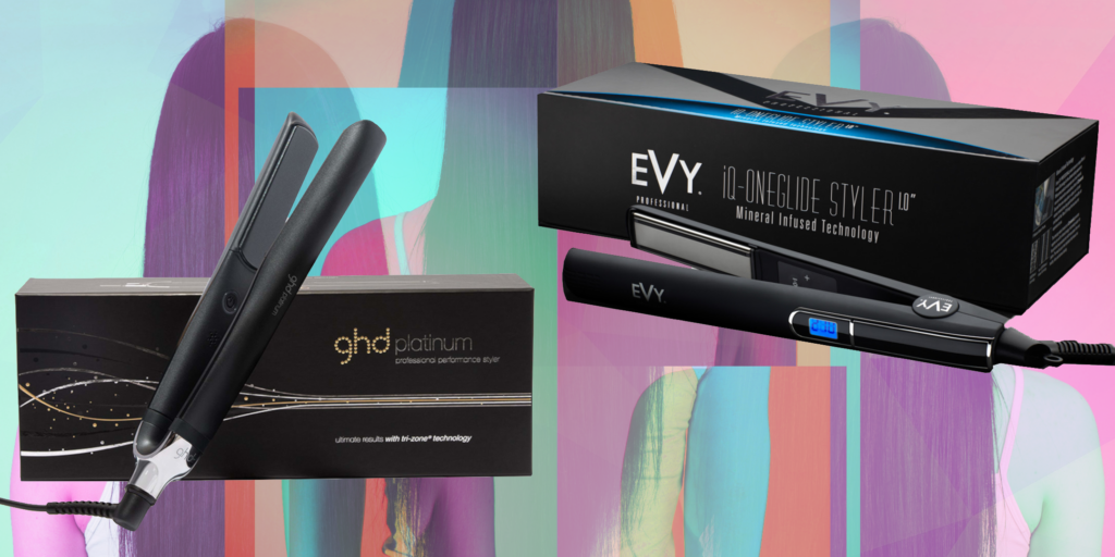 BEST HAIR STRAIGHTENERS 2024 EVY 1Q ONEGLIDE vs GHD Platinum EVY PROFESSIONAL REVIEWS